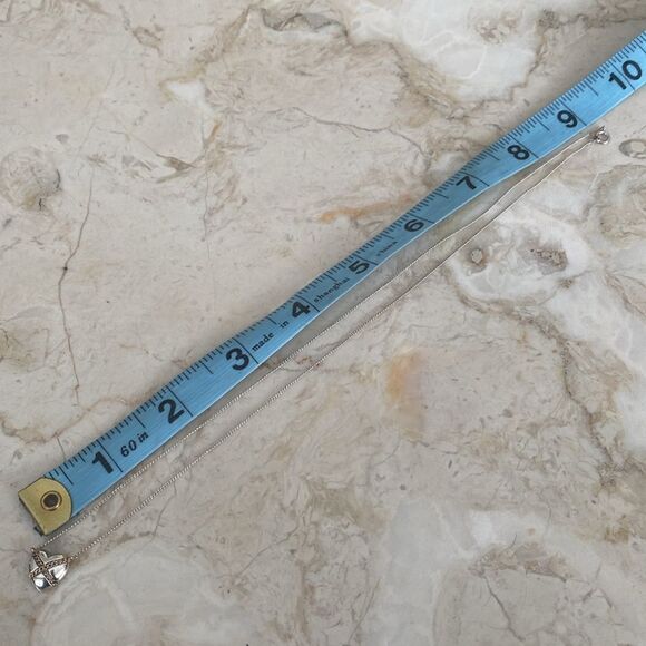 Tiffany & Co. “Cross My Heart” Sterling Silver & 18K Gold Heart Necklace - Picture 6 of 7